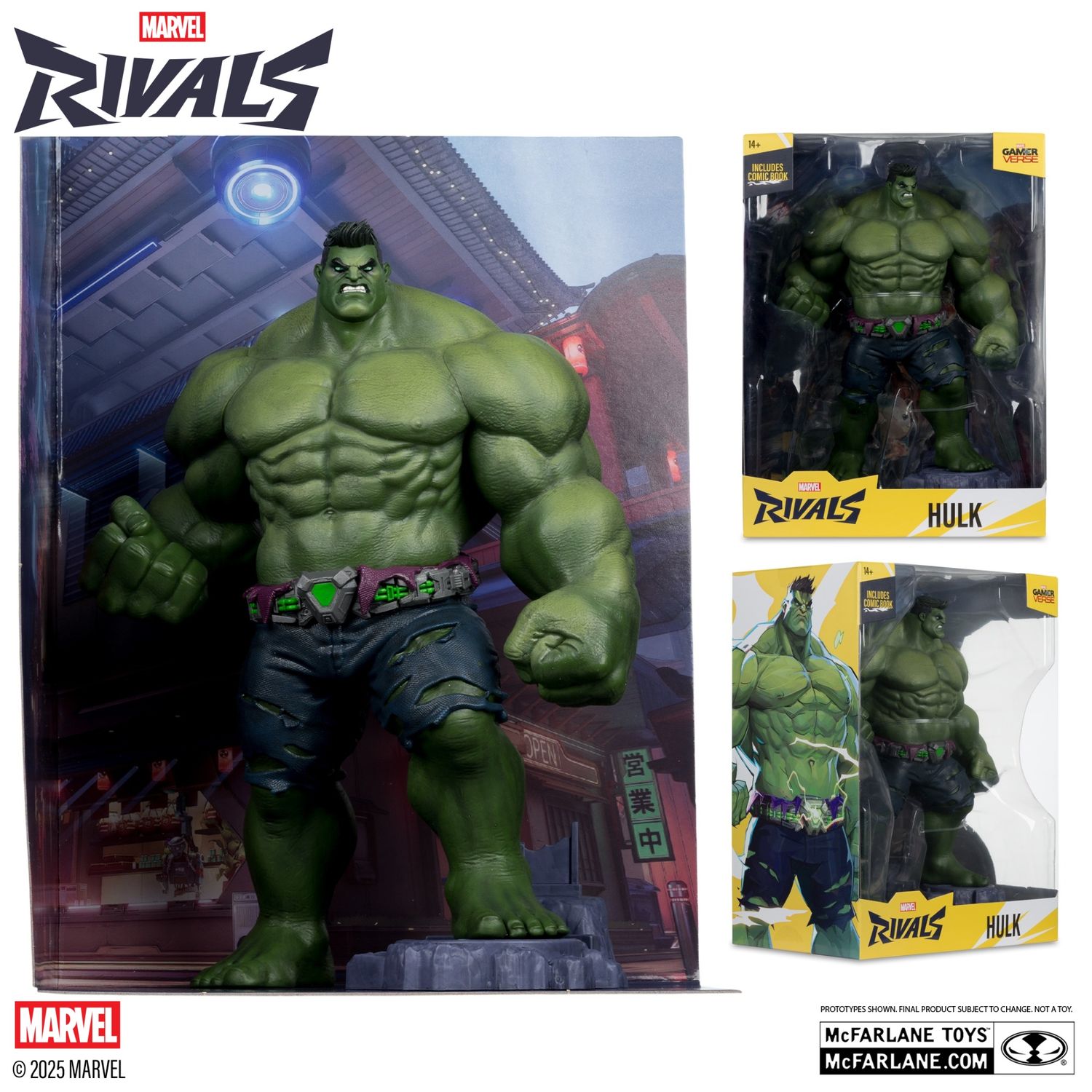 McFarlane Marvel Hulk (Marvel Rivals) 1:6th Scale Collectible
