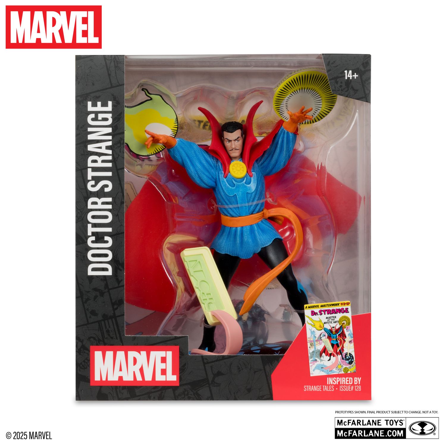 McFarlane MARVEL Doctor Strange 1:10th Scale Collectible with Scene (Strange Tales #128)