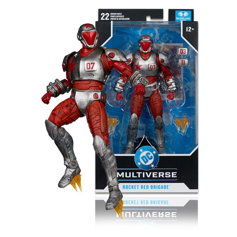 MCFARLANE TOYS DC MULTIVERSE Rocket Red Brigade (Justice League: Generation Lost) Action Figure