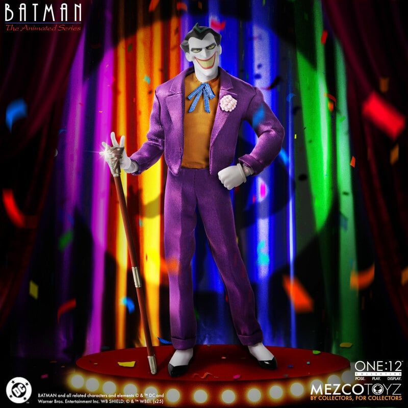 MEZCO ONE:12 COLLECTIVE DC Universe The Joker (Batman The Animated Series)