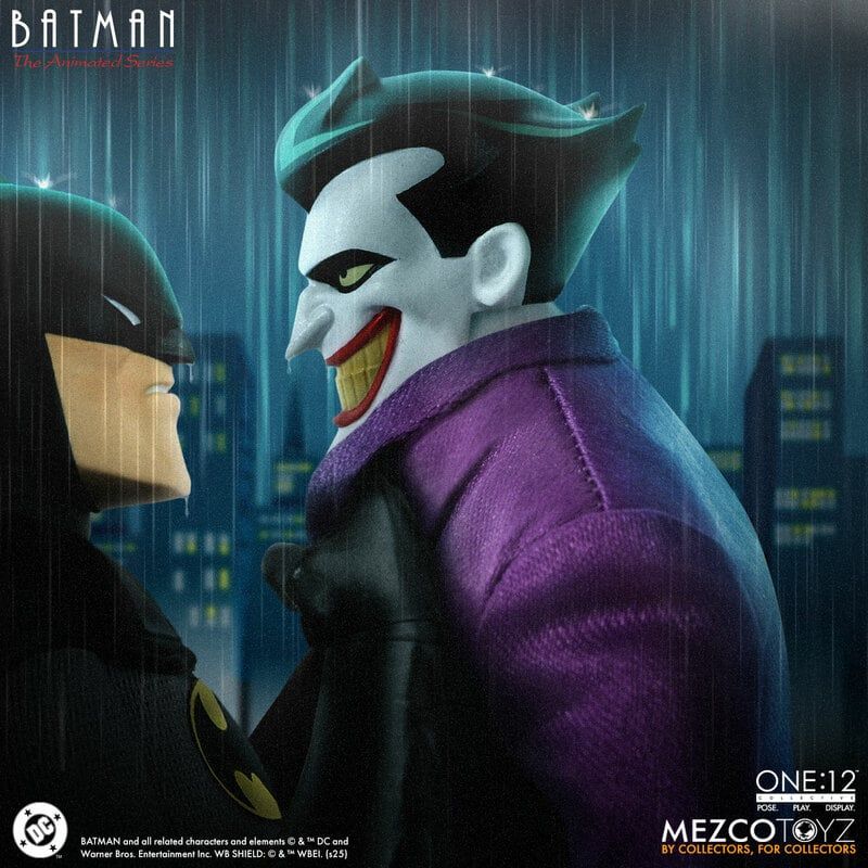 MEZCO ONE:12 COLLECTIVE DC Universe The Joker (Batman The Animated