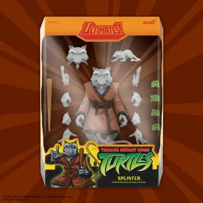 Super7 TMNT Wave 13 Ultimates Splinter (Teenage Mutant Ninja Turtles)