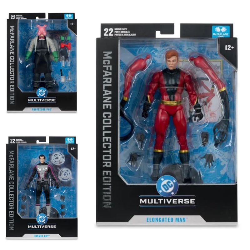 MCFARLANE TOYS DC MULTIVERSE McFarlane Collector Edition WAVE 13 Set of 3 Action Figures
