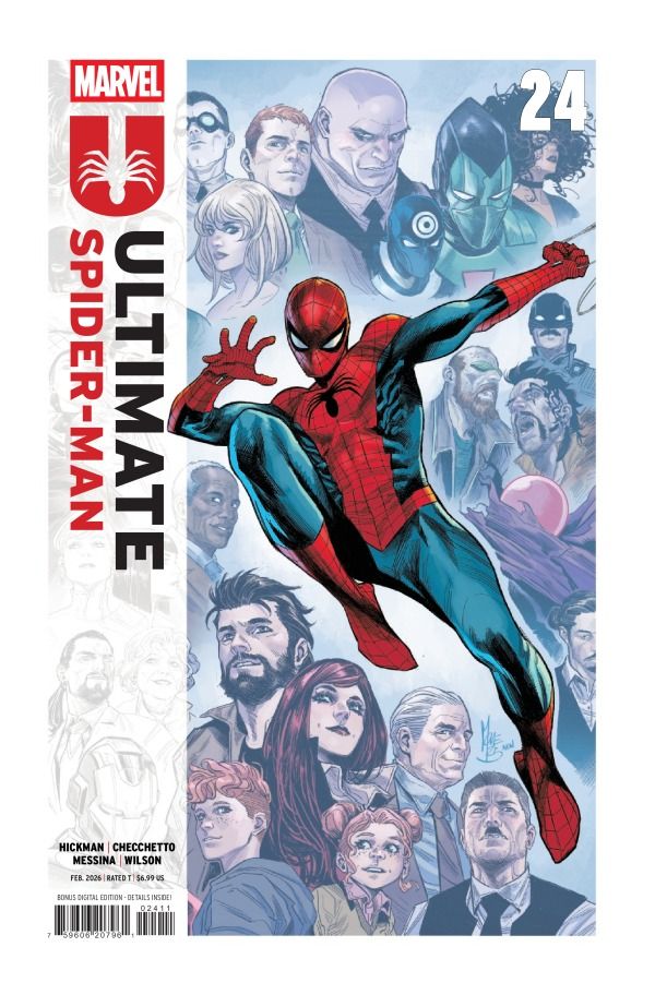 ULTIMATE SPIDER-MAN #24 CVR A MARCO CHECCHETTO MARVEL COMICS (18th February 2026)