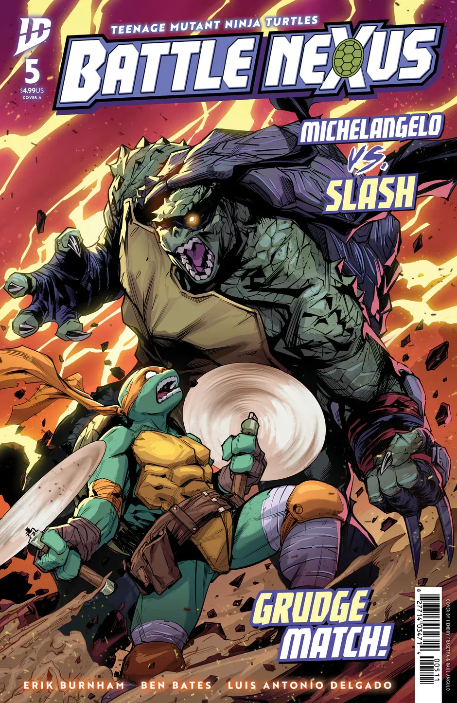 TMNT BATTLE NEXUS #5 CVR A HENDRY PRASETYA IDW COMICS (18th February 2026)