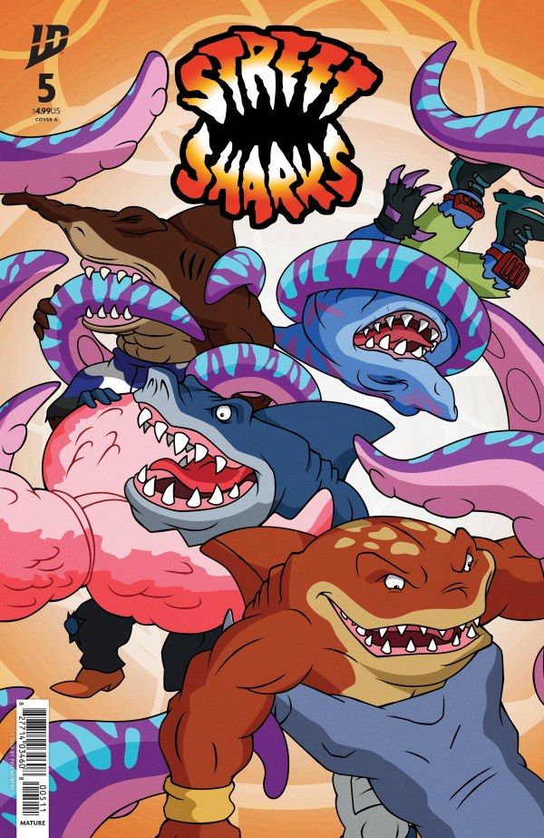 STREET SHARKS #5 CVR A PHILIP MURPHY IDW COMICS (18th February 2026)