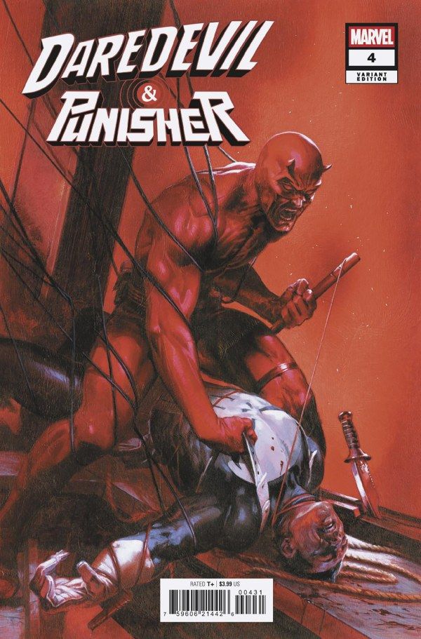 DAREDEVIL PUNISHER THE DEVILS TRIGGER #4 CVR C DELLOTTO VAR MARVEL COMICS (18th February 2026)
