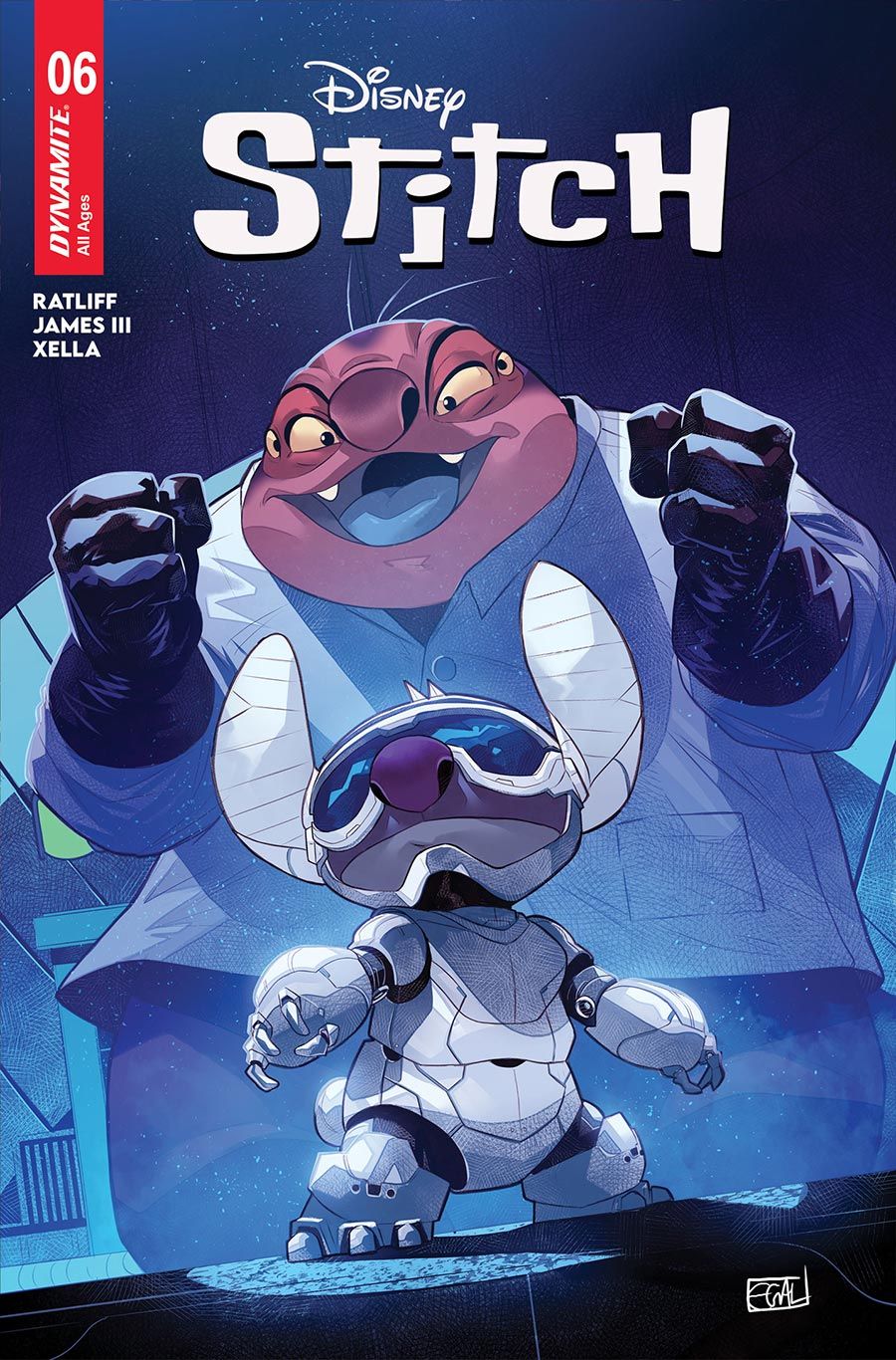 STITCH #6 CVR A EDWIN GALMON DYNAMITE COMICS (18th February 2026)