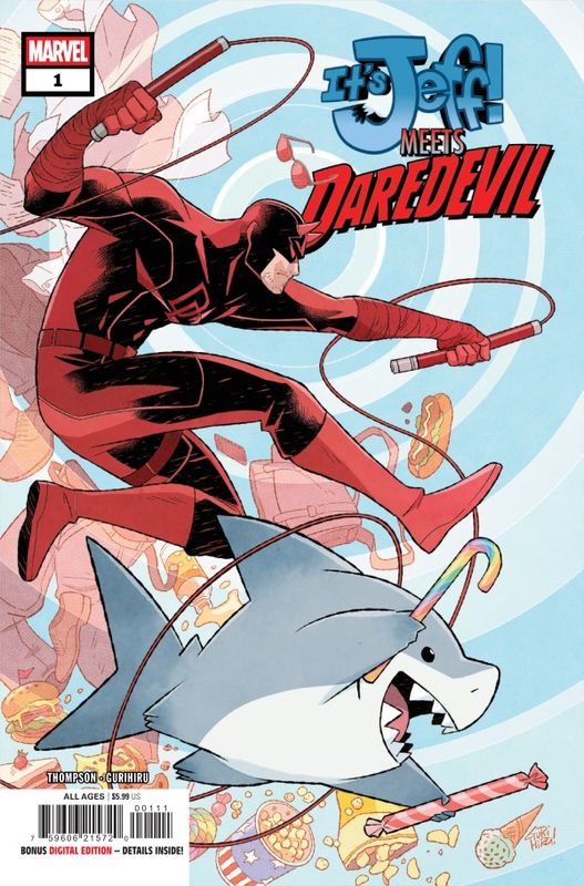 ITS JEFF MEETS DAREDEVIL #1 CVR A GURIHIRU MARVEL COMICS (18th February 2026)