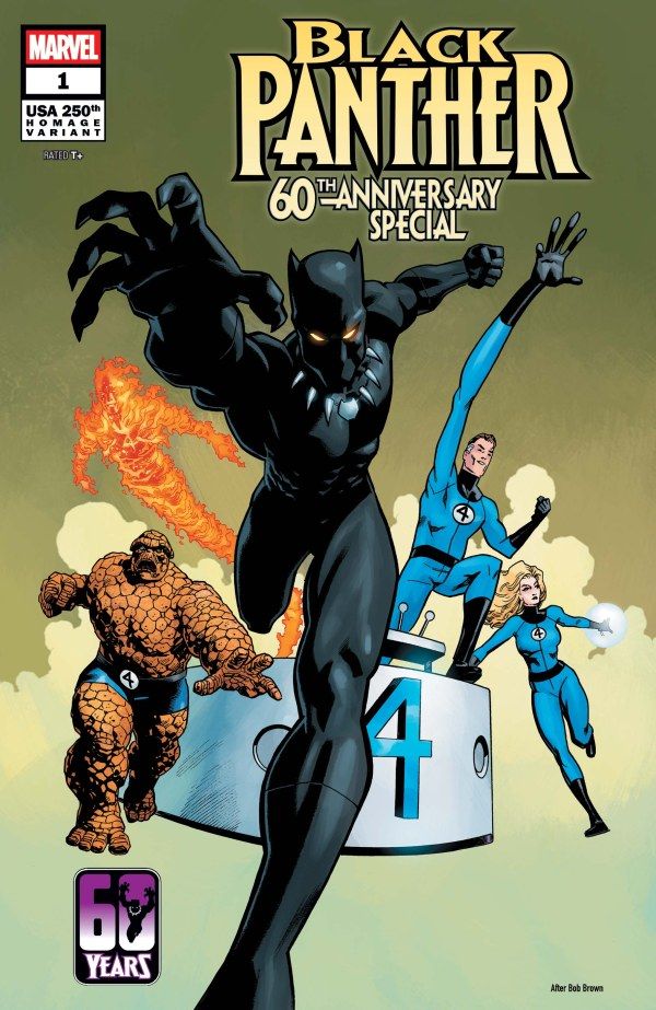 BLACK PANTHER 60TH ANNIVERSARY SPECIAL #1 CVR B HAWTHORNE VAR MARVEL COMICS (18th February 2026)