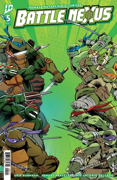 TMNT BATTLE NEXUS #5 CVR C CIRO NIELI & KHARY RANDOLPH VAR IDW COMICS (18th February 2026)