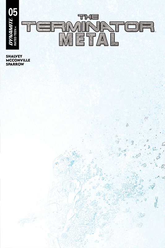 TERMINATOR METAL #5 CVR A DECLAN SHALVEY DYNAMITE COMICS (18th February 2026)