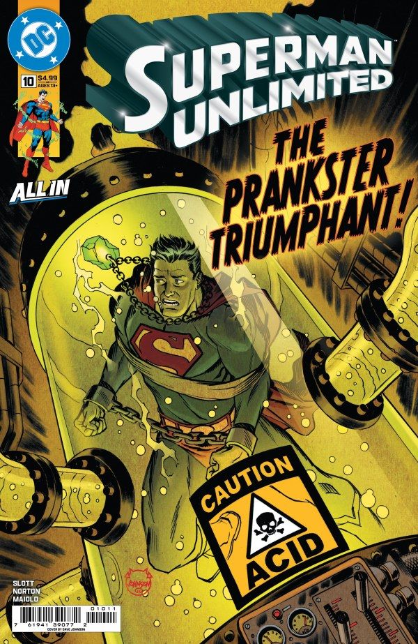 SUPERMAN UNLIMITED #10 CVR A DAVE JOHNSON DC COMICS (18th February 2026) SUPERMAN UNLIMITED #10 CVR A DAVE JOHNSON DC COMICS (18th February 2026)