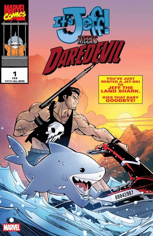 ITS JEFF MEETS DAREDEVIL #1 CVR B DANIELE DI NICUOLO VAR MARVEL COMICS (18th February 2026)