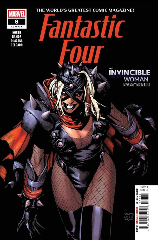 FANTASTIC FOUR #8 CVR A HUMBERTO RAMOS MARVEL COMICS (18th February 2026)