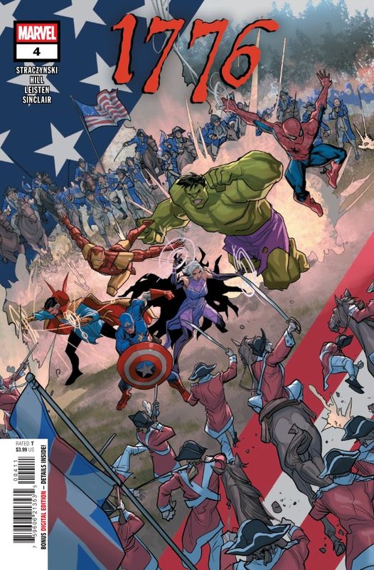 1776 #4 CVR A PETE WOODS MARVEL COMICS (18th February 2026)