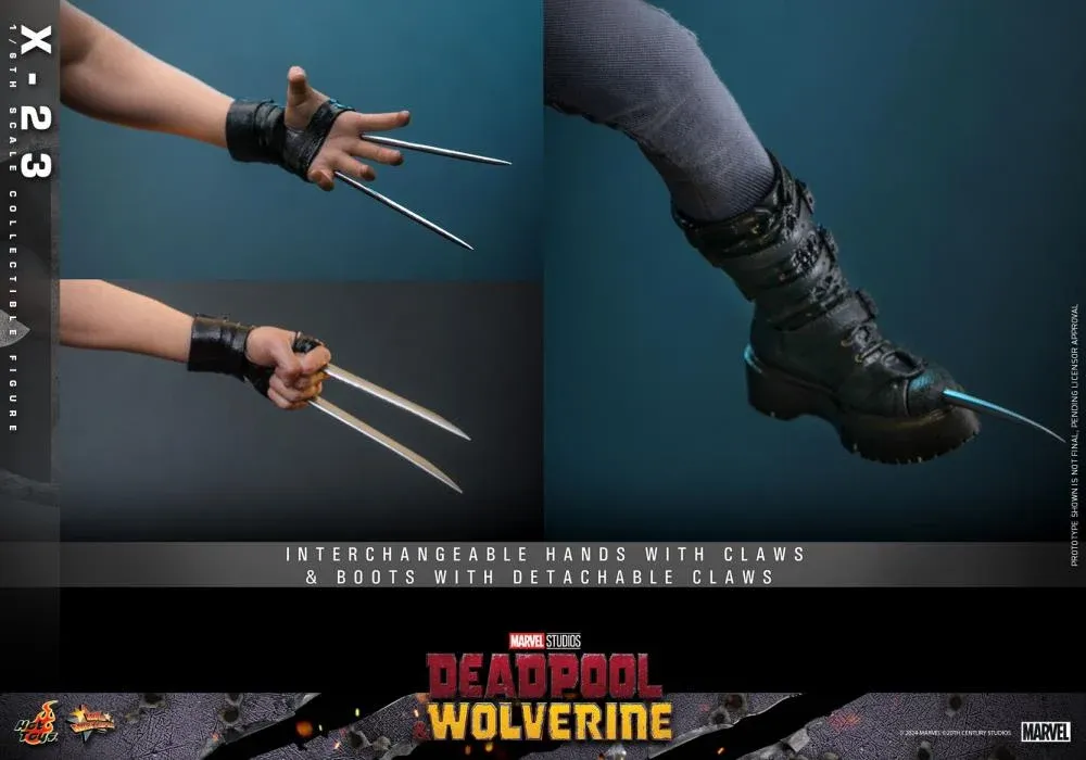 HOT TOYS 1/6 X-23 (DEADPOOL AND WOLVERINE) COLLECTOR EDITION