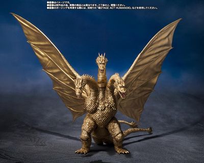 Bandai Godzilla vs Gigan S.H MonsterArts King Ghidorah (1972)