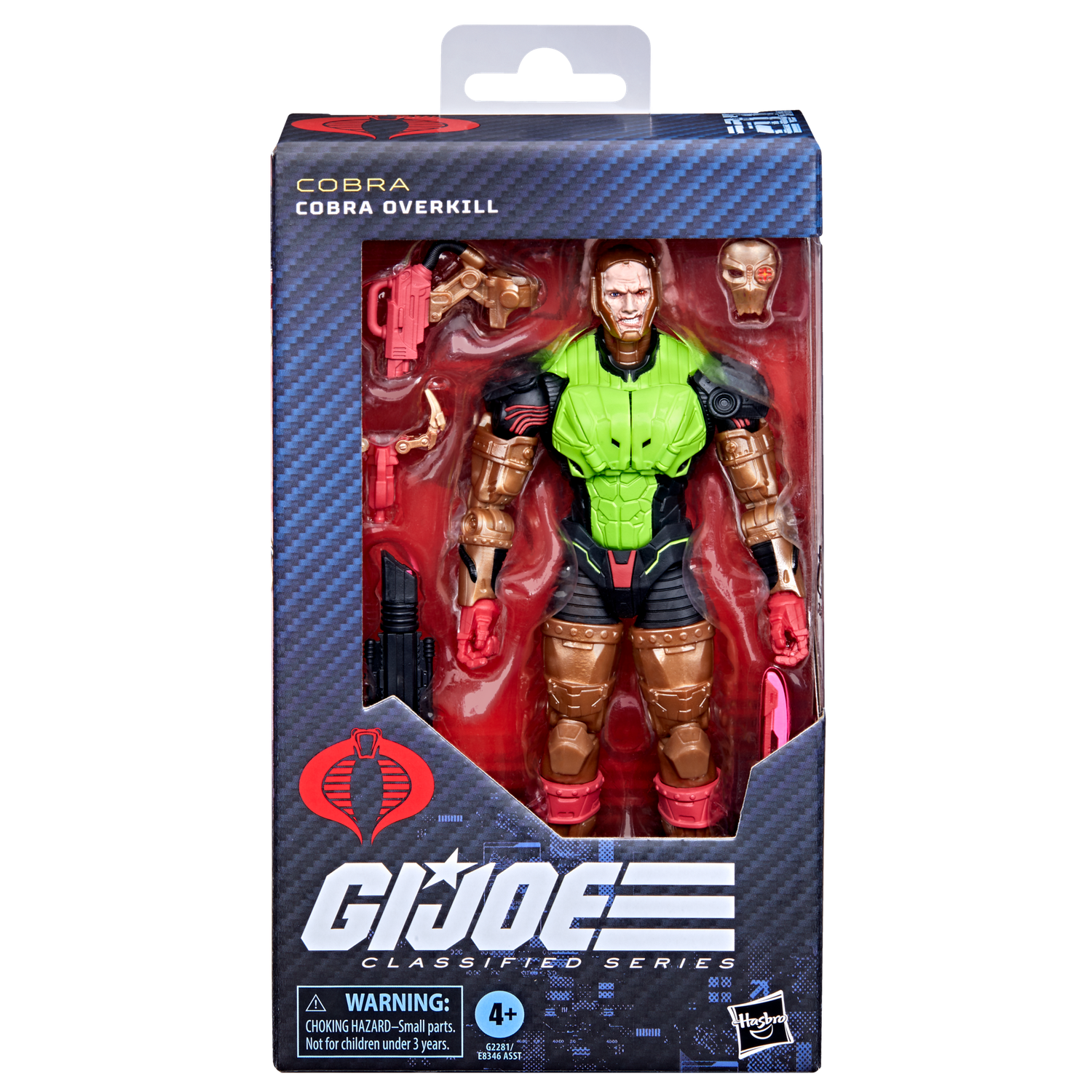 ***PRE ORDER*** G.I. Joe Classified Series #201 Cobra Overkill Action Figure ***PRE ORDER*** G.I. Joe Classified Series #201 Cobra Overkill Action Figure