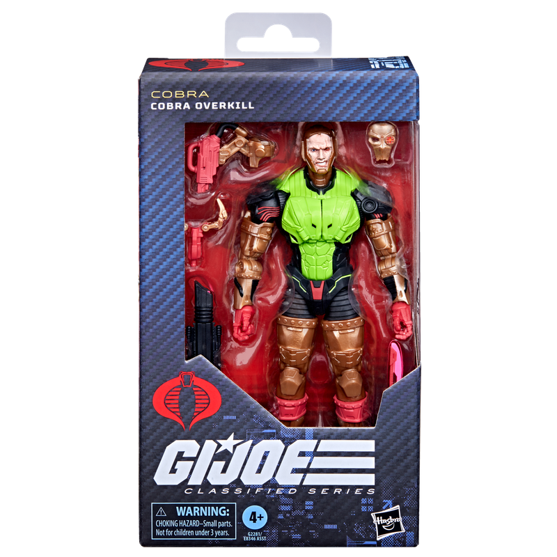 ***PRE ORDER*** G.I. Joe Classified Series #201 Cobra Overkill Action Figure ***PRE ORDER*** G.I. Joe Classified Series #201 Cobra Overkill Action Figure