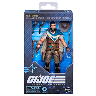 ***PRE ORDER*** G.I. Joe Classified Series #200 Alejandro Balam "Sundown" Luna Mendoza Action Figure