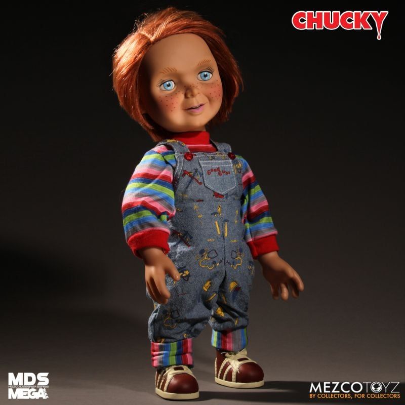 MEZCO MEGA SCALE: CHILD'S PLAY: TALKING NICE / HAPPY FACE CHUCKY