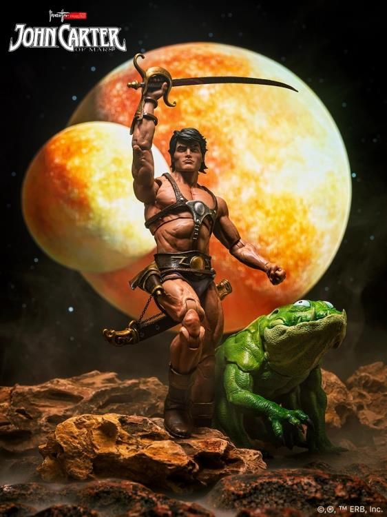 ***PRE-ORDER*** Icon Collectibles John Carter of Mars 1:12 Scale Action Figure (Frazetta Girls)