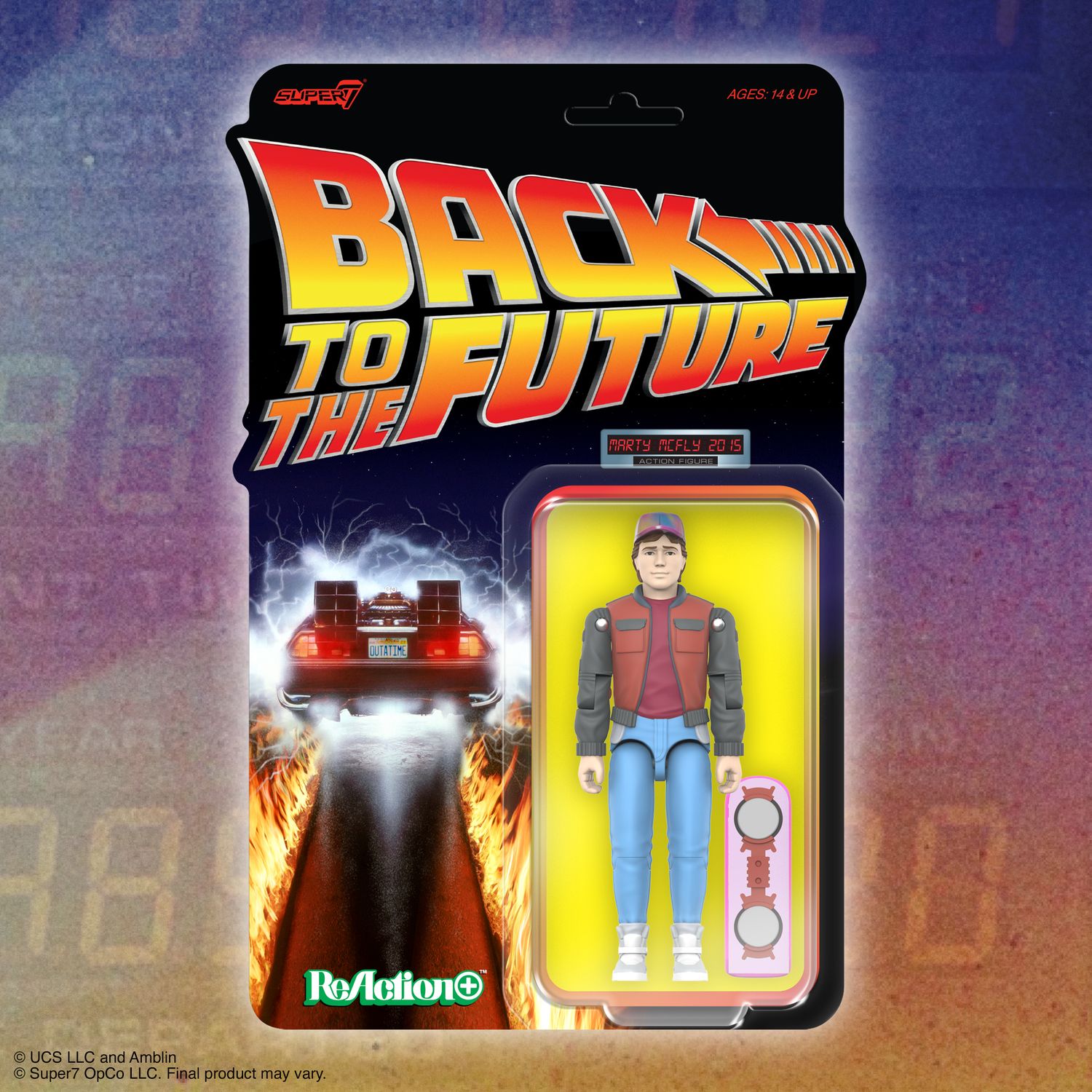 **PRE ORDER** Super7 Back To The Future ReAction+ Wave 2 Marty McFly (2015) **PRE ORDER** Super7 Back To The Future ReAction+ Wave 2 Marty McFly (2015)