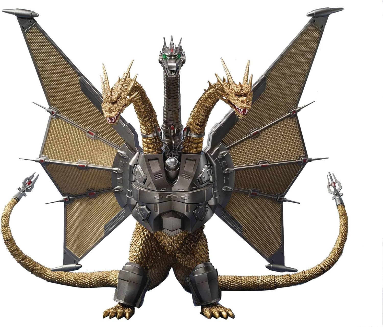 Bandai S.H.MonsterArts MECHA GHIDORAH Shinjuku Decisive Battle Special Set Bandai S.H.MonsterArts MECHA GHIDORAH Shinjuku Decisive Battle Special Set