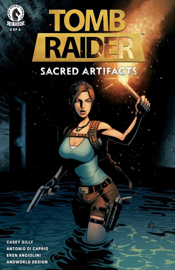 TOMB RAIDER SACRED ARTIFACTS #2 CVR A ANTONIO DI CAPRIO DARK HORSE COMICS (25th February 2026)