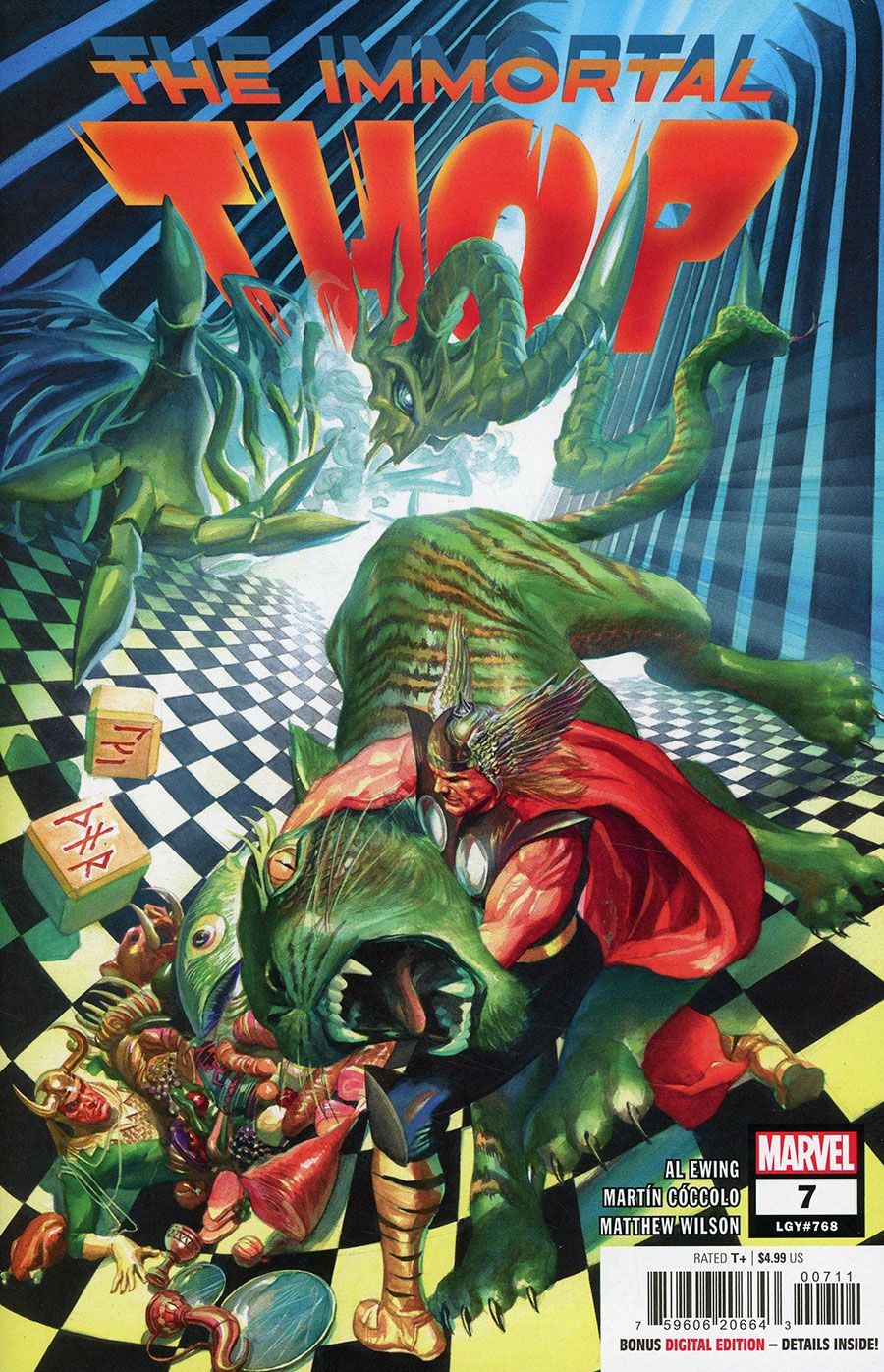 THOR #7 CVR A ALEX ROSS MARVEL COMICS (25th February 2026)