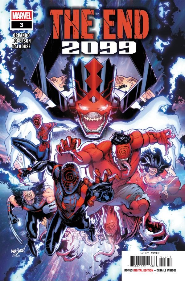 THE END 2099 #3 CVR A DAVID MARQUEZ MARVEL COMICS (25th February 2026)