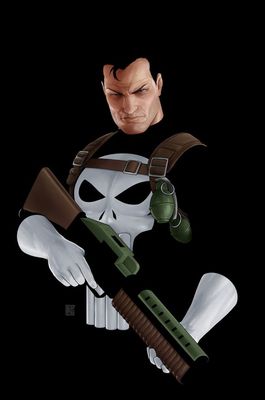 PUNISHER #1 CVR F JTC NEGATIVE SPACE VIRGIN VAR MARVEL COMICS (25th February 2026)