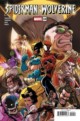 SPIDER-MAN & WOLVERINE #10 CVR A KAARE ANDREWS MARVEL COMICS (25th February 2026) SPIDER-MAN & WOLVERINE #10 CVR A KAARE ANDREWS MARVEL COMICS (25th February 2026)