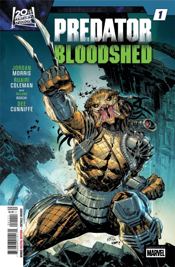 PREDATOR BLOODSHED #1 CVR A KEN LASHLEY MARVEL COMICS (25th February 2026)