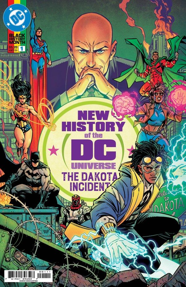 NEW HISTORY DC UNIVERSE DAKOTA INCIDENT #1 CVR A OLORTEGUI DC COMICS (25th February 2026)