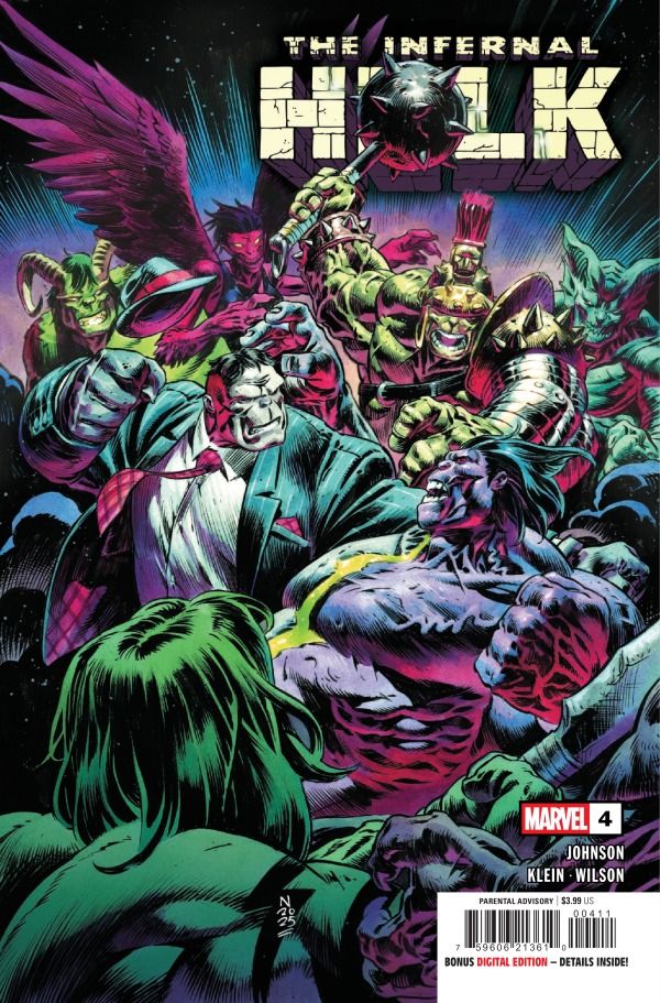 INFERNAL HULK #4 CVR A NIC KLEIN MARVEL COMICS (25th February 2026)