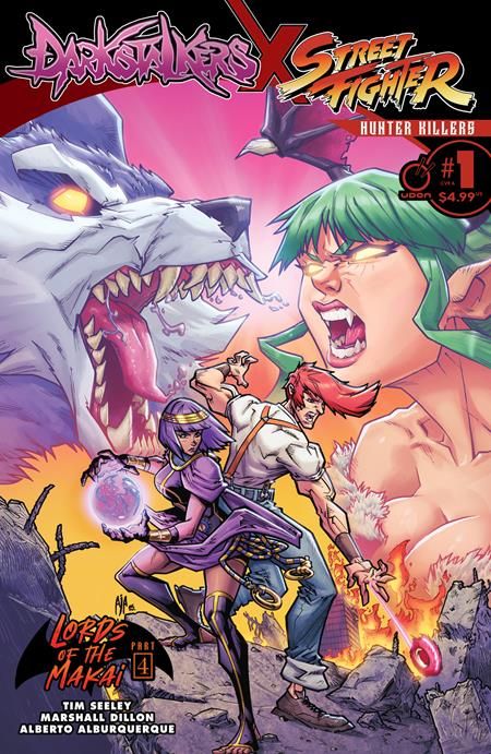 DARKSTALKERS X STREET FIGHTER HUNTER KILLERS CVR A UDON COMICS (25th February 2026)