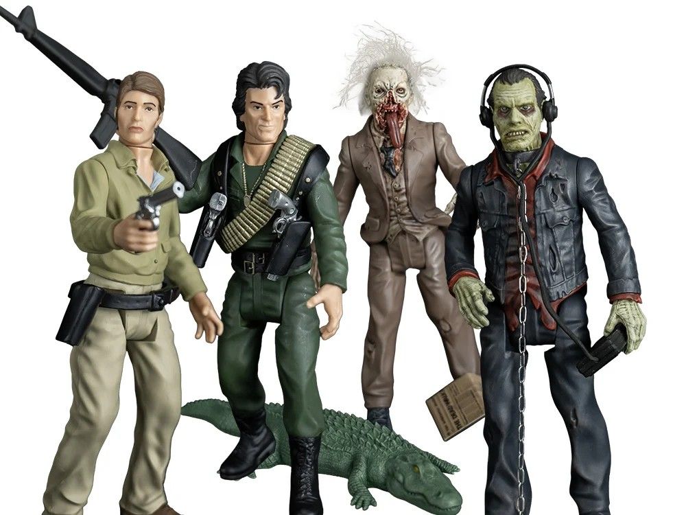 ***PRE ORDER*** TRICK OR TREAT STUDIOS Day of the Dead 5" Scale (Set of 4) Action Figure Set