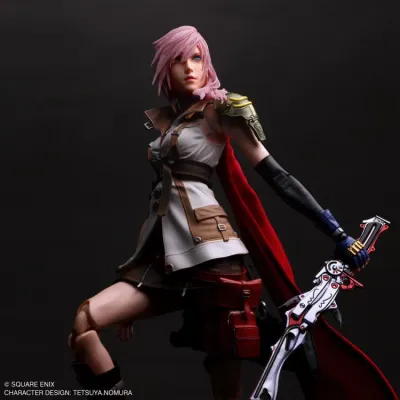 Final Fantasy 13 (XIII) Play Arts Shin Lightning Action Figure
