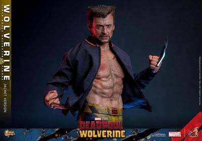 HOT TOYS 1/6 WOLVERINE TVA JACKET VERSION (DEADPOOL AND WOLVERINE) COLLECTOR EDITION
