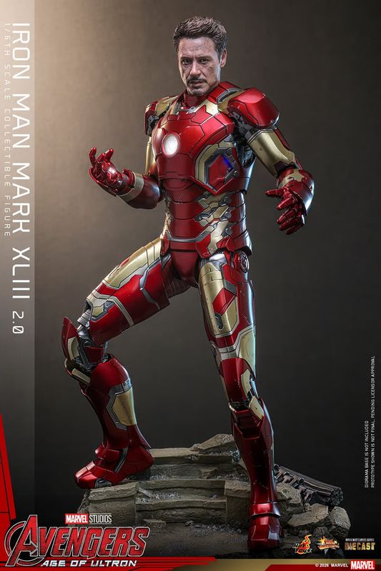 ***PRE ORDER*** Hot Toys Iron Man Mark XLIII (2.0) 1/6th Scale Collectible Figure ***PRE ORDER*** Hot Toys Iron Man Mark XLIII (2.0) 1/6th Scale Collectible Figure
