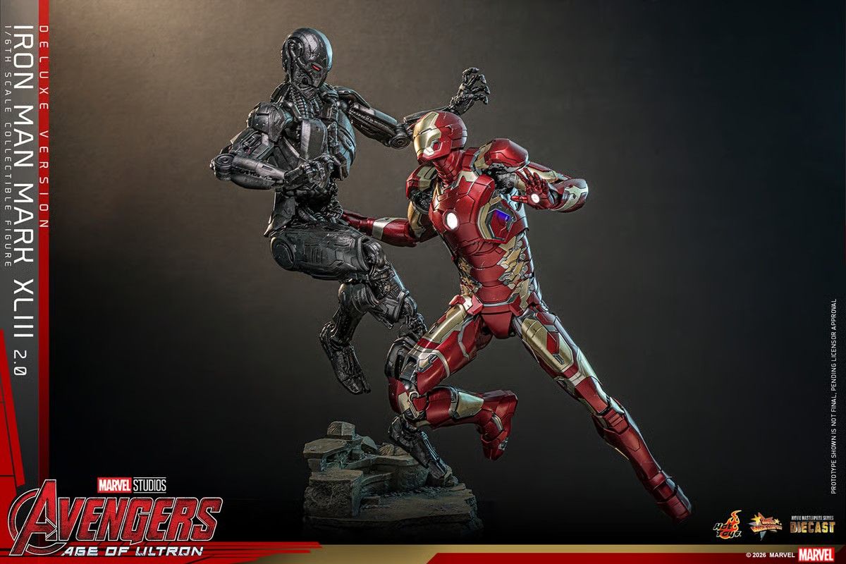 ***PRE ORDER*** Hot Toys Iron Man Mark XLIII (2.0) Deluxe Version 1/6th Scale Collectible Figure