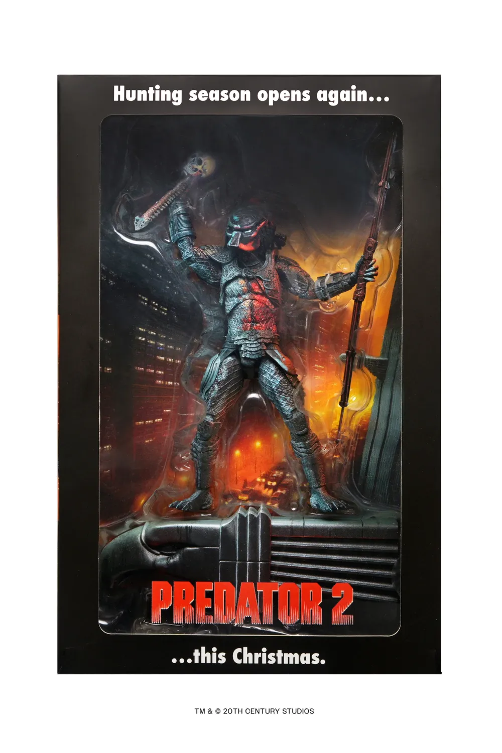 ***PRE ORDER*** NECA PREDATOR 2 CITY HUNTER 7 INCH SCALE POSTER SERIES ACTION FIGURE