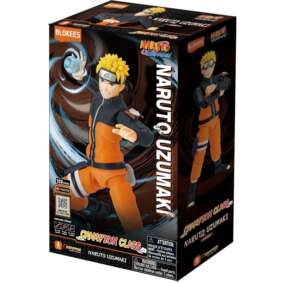 Blokees Naruto Shippuden Naruto Uzumaki Champion Class CC02 Model Kit Blokees Naruto Shippuden Naruto Uzumaki Champion Class CC02 Model Kit