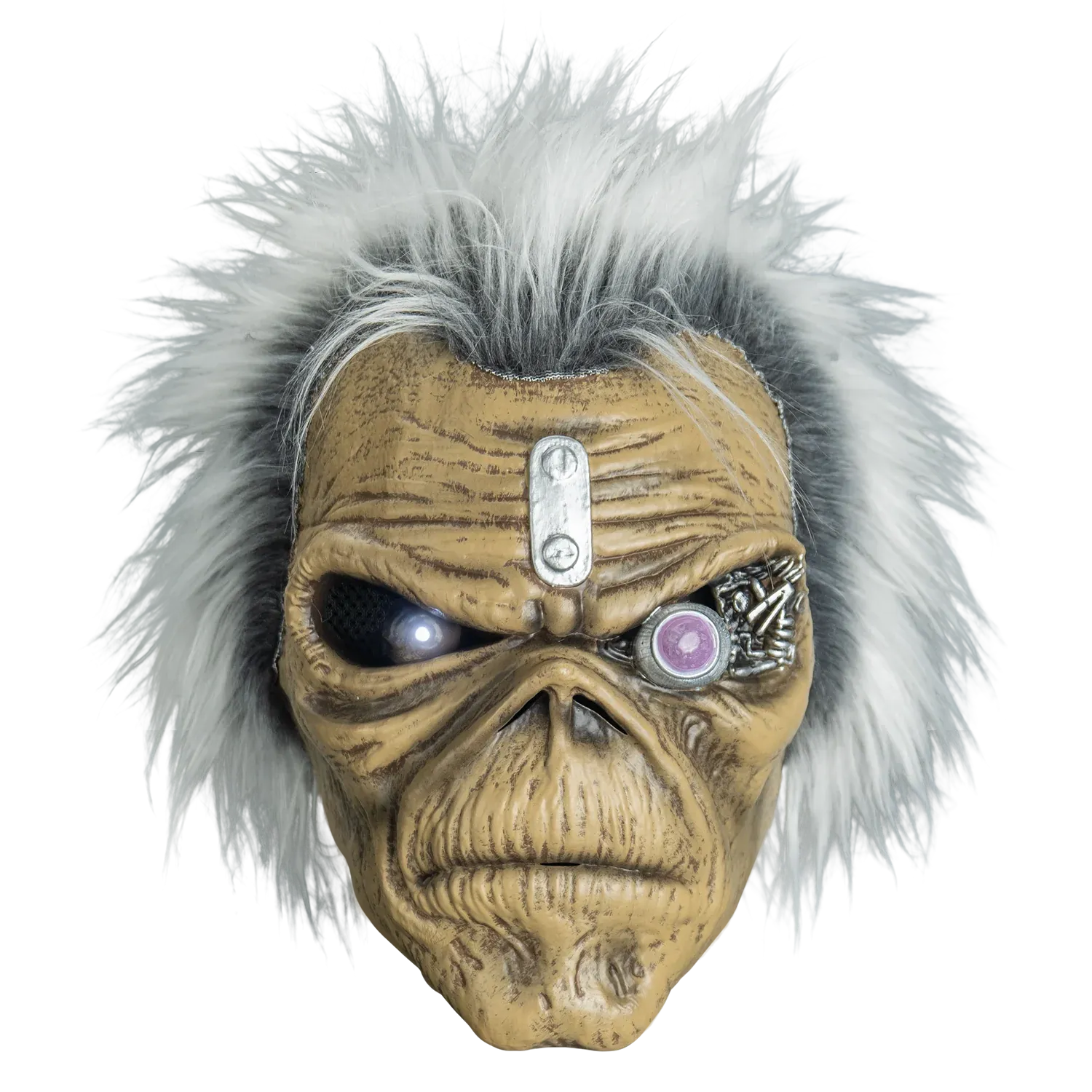 ***PRE ORDER*** TRICK OR TREAT STUDIOS Iron Maiden Clairvoyant Deluxe Injection Mask With Light Up Eye