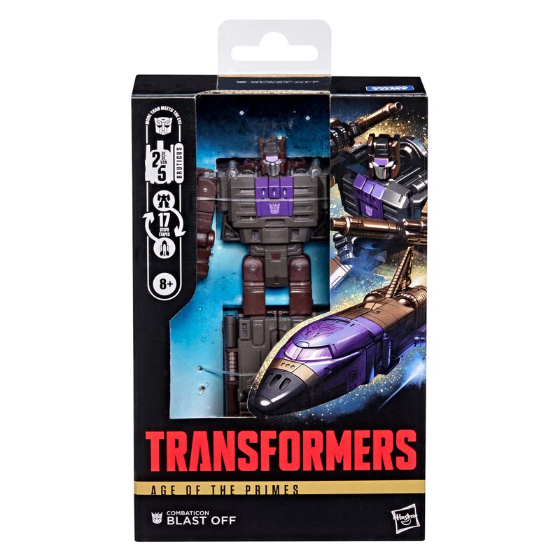 Transformers Age of the Primes Deluxe Class Combaticon Blast Off Action Figure Transformers Age of the Primes Deluxe Class Combaticon Blast Off Action Figure