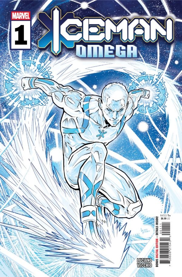 ICEMAN OMEGA #1 CVR A LUCIANO VECCHIO MARVEL COMICS (4th March 2026) ICEMAN OMEGA #1 CVR A LUCIANO VECCHIO MARVEL COMICS (4th March 2026)