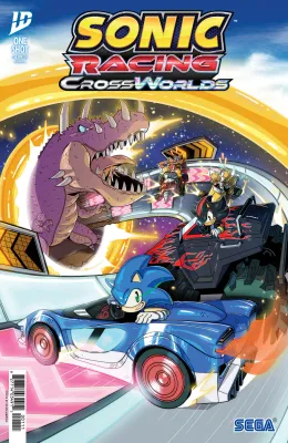 SONIC THE HEDGEHOG SONIC RACING CROSSWORLDS CVR A JAMPOLE IDW COMICS (4th March 2026) SONIC THE HEDGEHOG SONIC RACING CROSSWORLDS CVR A JAMPOLE IDW COMICS (4th March 2026)