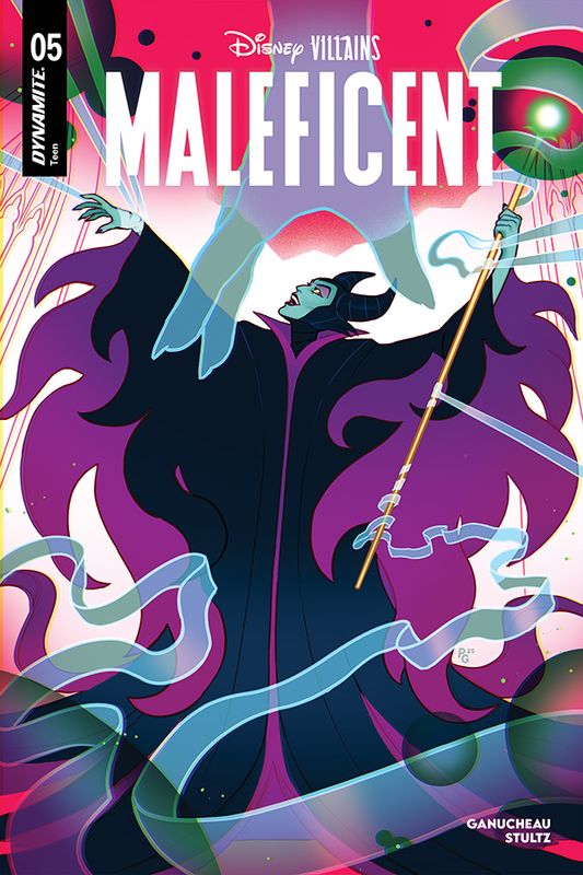 DISNEY VILLAINS MALEFICENT #5 CVR A PAULINA GANUCHEAU DYNAMITE COMICS (4th March 2026)
